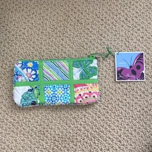 Vera Bradley Limited Edition Patchwork Cosmetic Sateen NWT